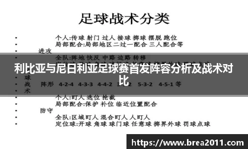 利比亚与尼日利亚足球赛首发阵容分析及战术对比